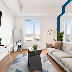 Chic Studio w/Stunning DTLA Views-Walk to Metro
