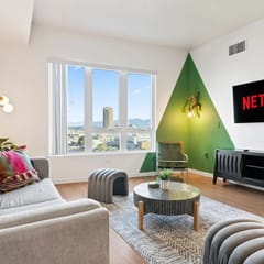 Spacious 1-Bedroom Gem with Downtown LA Views