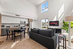 K-Town 2BD +Loft Light-Filled Home + Parking & Gym