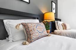Light-Filled 2BD K-Town Apt w/ Parking & Views