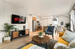Stylish K-Town 2BD Home | Parking, Gym & Pool