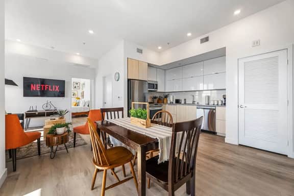 Light-Filled 2BD K-Town Apt w/ Parking & Views