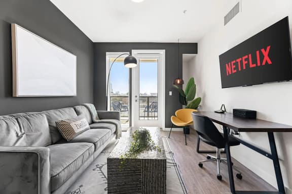 K-Town 1BD Gem | Views + Spa + Parking & Gym